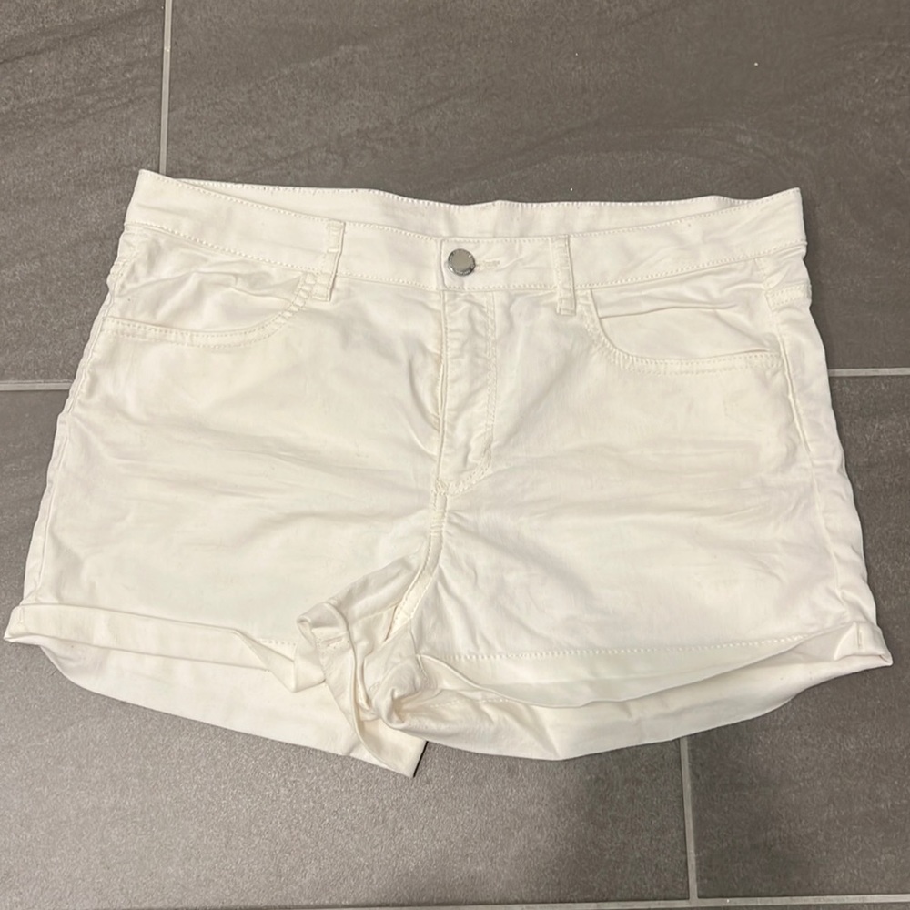 White Shorts